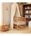 Kinderfauteuil van zacht corduroy in warme Caramel kleur