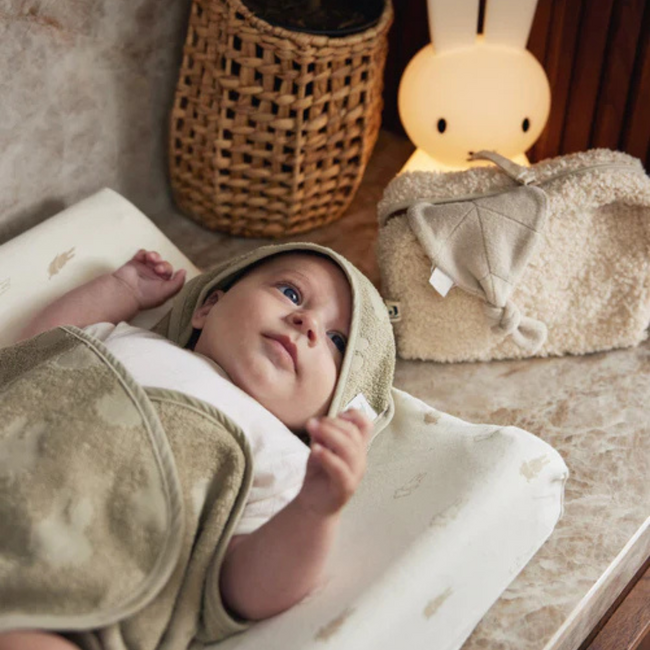 Jersey changing mat cover with Nijntje print – soft, comfortable and breathable