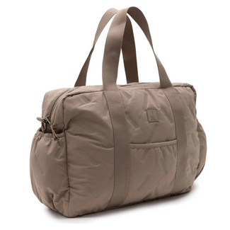 Jollein Sac à langer Embossed Lily | Milky coffee