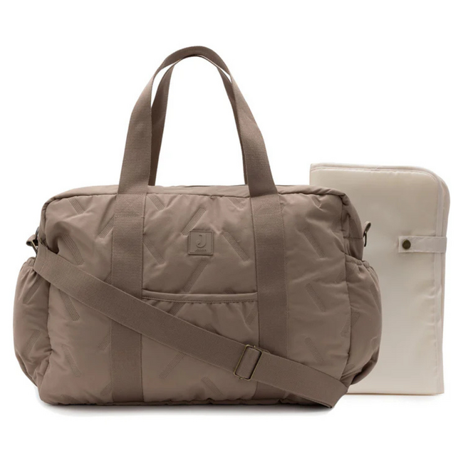 Stylish and practical Embossed Lily diaper bag – perfect for on the go
