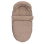 Soft and stylish footmuff for stroller or pushchair – Embossed Milky Coffee