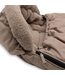 Zachte en stijlvolle voetenzak voor buggy of kinderwagen – Embossed Milky Coffee