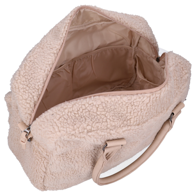 Luiertas Care Hello Little One in beige – ruime teddy tas voor onderweg