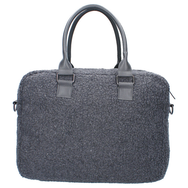 Care Diaper Bag Hello Little One in grey – spacious teddy bag for on the go