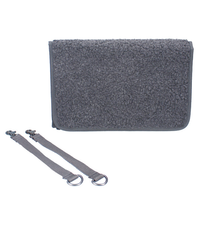 Luiertas Care Hello Little One in grijs – ruime teddy tas voor onderweg