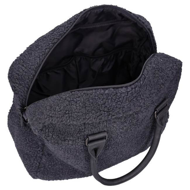 Care Diaper Bag Hello Little One in grey – spacious teddy bag for on the go