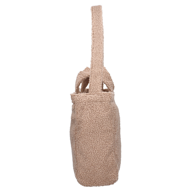 Miffy Diaper Bag in Brown – soft teddy bag for diapers and essentials