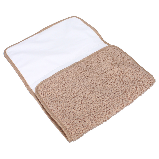 Miffy Diaper Bag in Brown – soft teddy bag for diapers and essentials