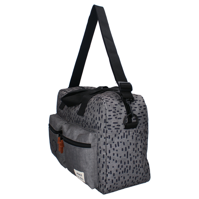 Better Care Diaper Bag Winnie the Pooh in Grey – soft teddy bag for on the go