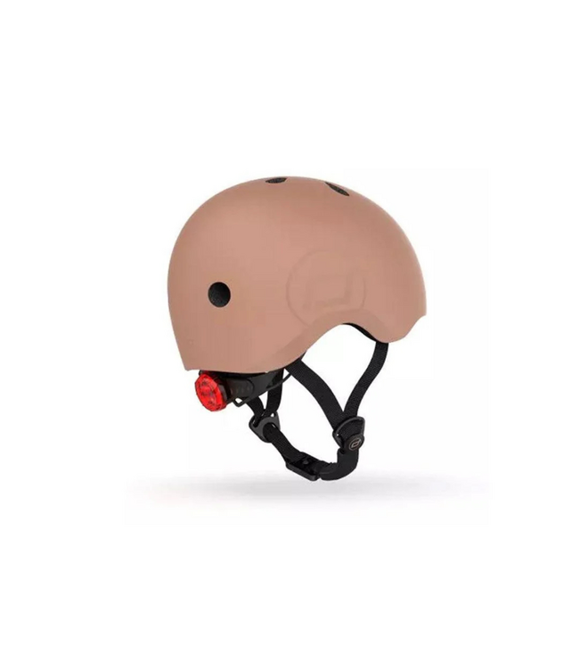 Kinderhelm maat S in Mocha – veilige en lichte helm voor kinderen