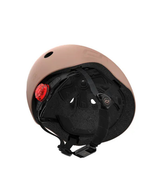 Kinderhelm maat S in Mocha – veilige en lichte helm voor kinderen