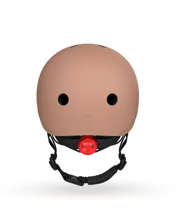 Kinderhelm maat S in Mocha – veilige en lichte helm voor kinderen