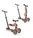 Kinderstep 2-in-1 Highwaykick 1 Push & Go in Mocha – om te duwen en te rijden, verstelbaar en veilig