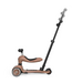 Kinderstep 2-in-1 Highwaykick 1 Push & Go in Mocha – om te duwen en te rijden, verstelbaar en veilig