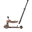 Kinderstep 2-in-1 Highwaykick 1 Push & Go in Mocha – om te duwen en te rijden, verstelbaar en veilig