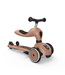Kinderstep 2-in-1 Highwaykick 1 Push & Go in Mocha – om te duwen en te rijden, verstelbaar en veilig