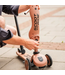 Kinderstep 2-in-1 Highwaykick 1 Push & Go in Mocha – om te duwen en te rijden, verstelbaar en veilig