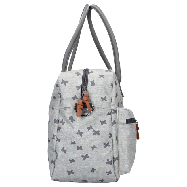 Sac à Langer Miffy en Gris – sac spacieux et pratique pour tous vos déplacements