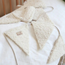 Handmade Teddy Fabric Bunting Banner | Crème