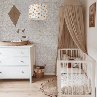 Marjems Cerf-volant en tissu teddy fait main | Taupe