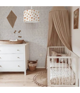 Marjems Handgemaakte teddy stof vlieger | Taupe Marjems Handgemaakte teddy stof vlieger | Taupe