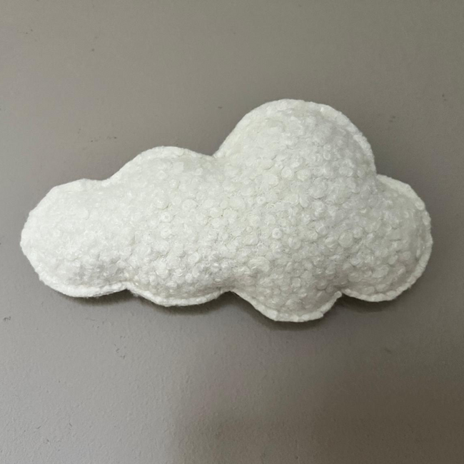 Beautiful 8-piece cloud wall decor set for a soft and cozy nursery or kids’ room