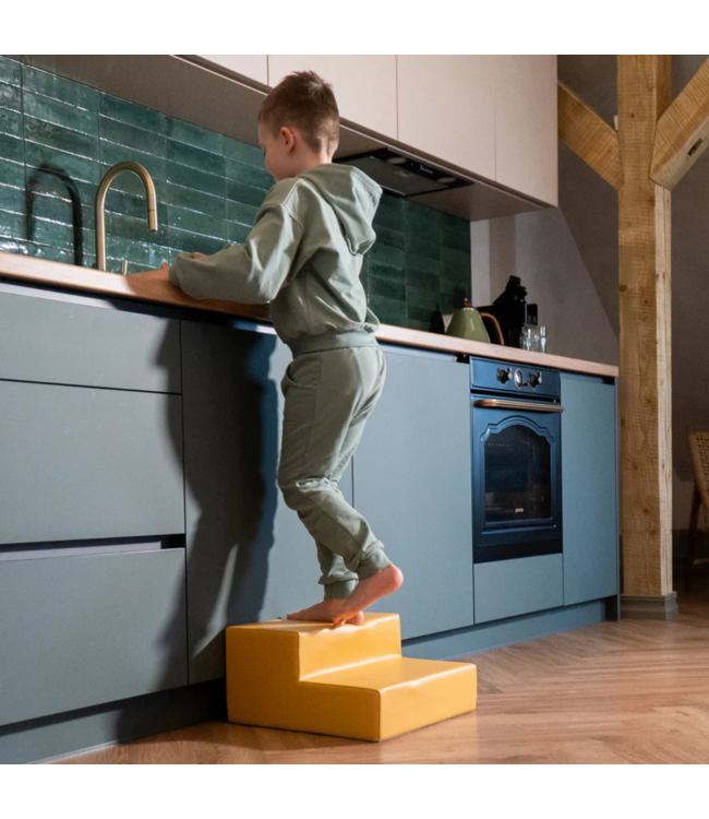 Foam blokken set mini Climbie in pastelroze – speel- en klimblokken voor peuters