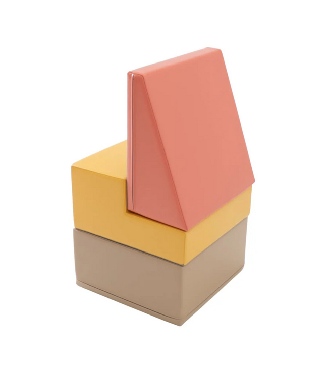 Foam blokken set mini Climbie in pastelroze – speel- en klimblokken voor peuters