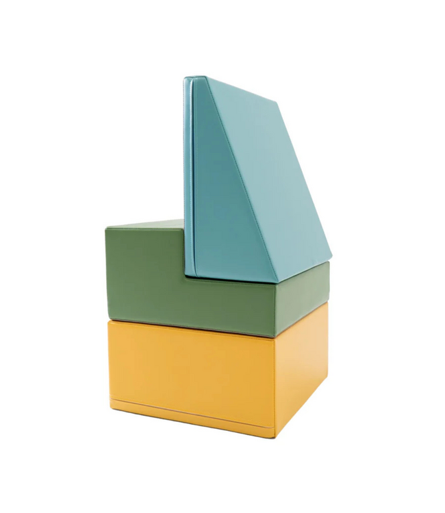 Foam blokken set mini Climbie in turquoise – speel- en klimblokken voor peuters