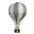 Super Balloon Decoratieve luchtballon maat L | Beige/Grijs