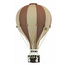 Super Balloon Montgolfière décorative taille L | Beige/Marron