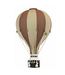 Decoratieve luchtballon maat L in beige en bruin – stijlvolle kinderkamerdecoratie