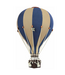 Super Balloon Decoratieve luchtballon maat L | Beige/blauw