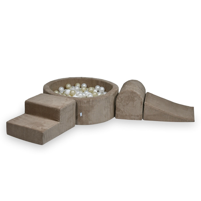 Ballenbak speelset met 200 zachte ballen | Corduroy | Toffee