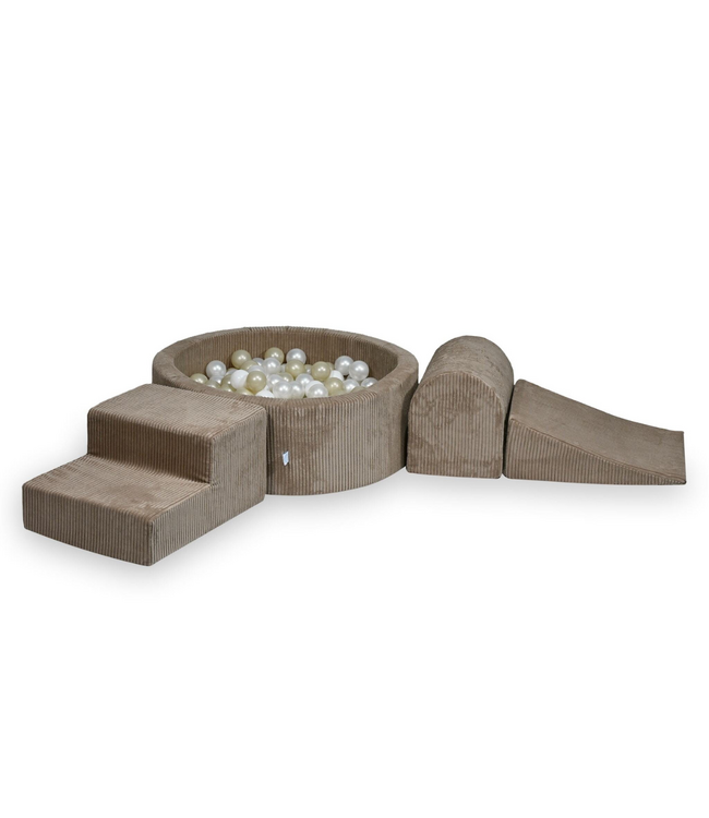 Ballenbak speelset met 200 zachte ballen | Corduroy | Toffee
