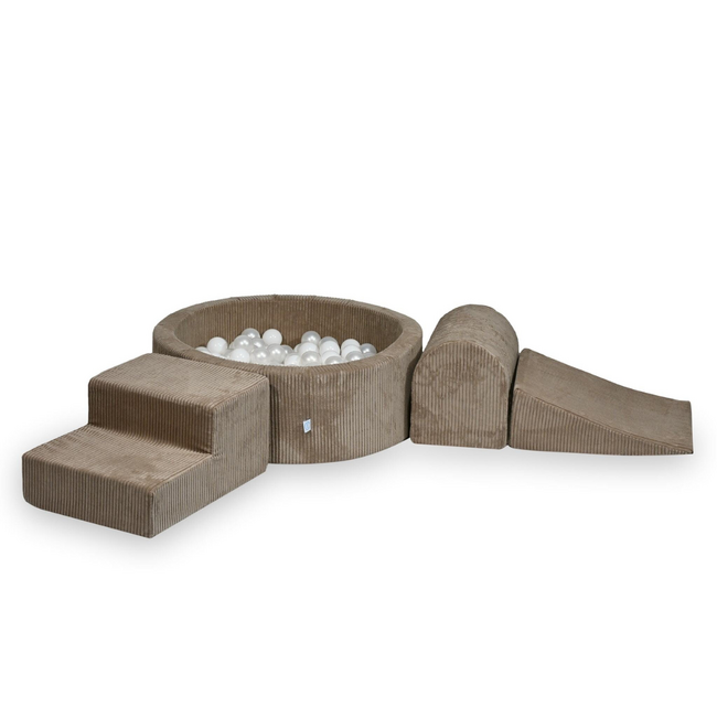 Bällebad-Spielset mit 200 weichen Bällen | Cord | Toffee