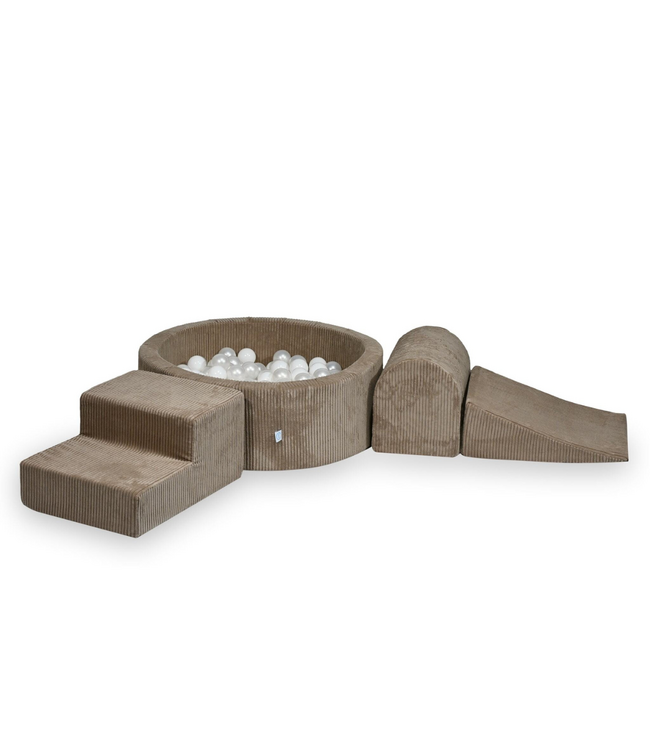 Ballenbak speelset met 200 zachte ballen | Corduroy | Toffee