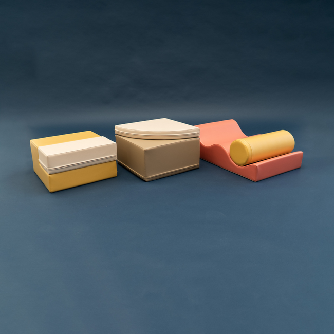 Schaumblöcke Set Explorer – weiche Blöcke für sicheres und spielerisches Klettern | Pastel Rosa