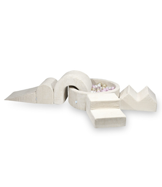 Mimii Speelset XL met ballenbak – Corduroy | Beige