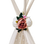 Sommet de tipi décoratif avec pivoines – Rose | Pour une chambre d’enfant ludique et chaleureuse