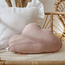 Cloud cushion made of linen – Powder pink | Soft and stylish for kids’ room or play area