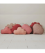 Wolkenkussen van linnen – Poeder roze | Zacht en stijlvol voor kinderkamer of speelhoek