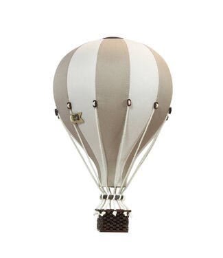 Super Balloon Decoratieve luchtballon maat M  | Beige/Goud