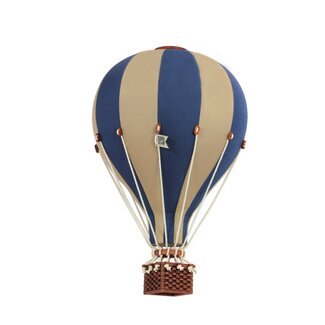 Super Balloon Ballon décoratif taille S | Beige/Bleu