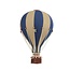 Dekorativer Luftballon Größe S Beige/blau – Handgefertigtes Accessoire von Super Balloon