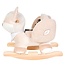 Rocking fox toy Flo in beige – Soft, safe, and fun for kids