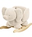 Schommeldier olifant in ecru – Zacht, veilig en leuk voor jonge kinderen