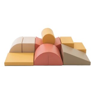 IGLU Softplay Foam blocks set Adventurer | pastel pink