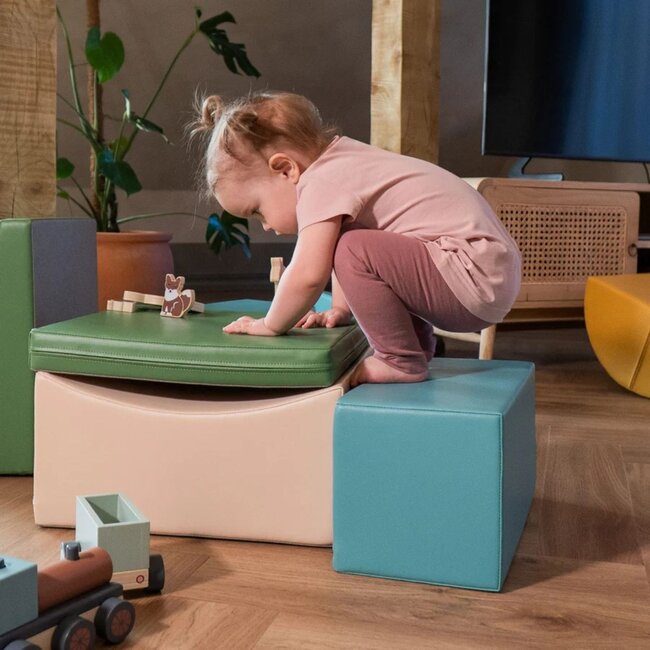 Foam blokken set  Adventurer | Turquoise