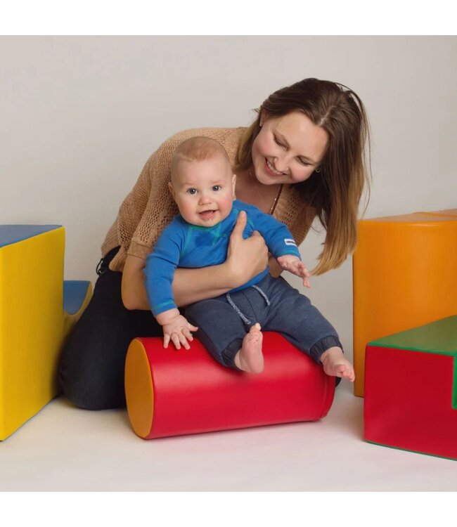 Foam blokken set Adventurer – creatieve speelset in primaire kleuren voor bouwen en spelen